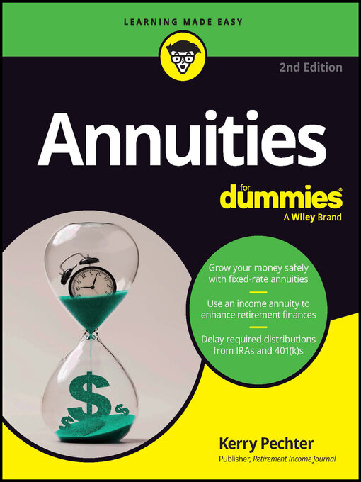 Title details for Annuities For Dummies by Kerry Pechter - Wait list